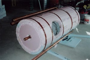 Tank and pipe insulating