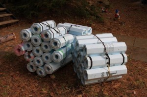 Tank and pipe insulating